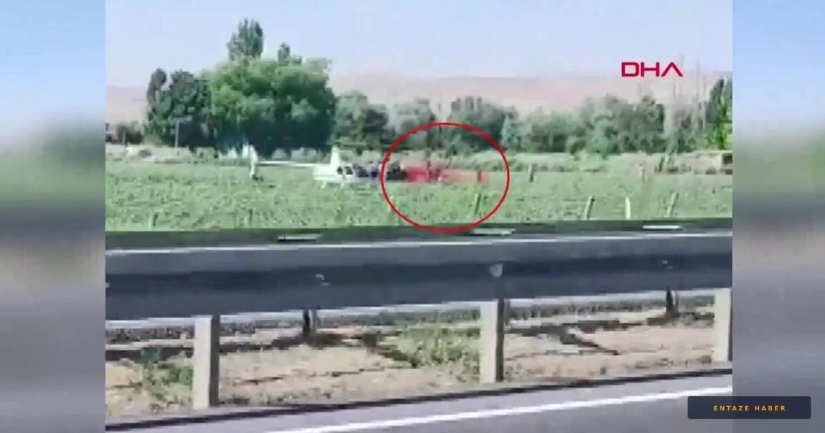 Ankara'da Eğitim Helikopteri Kaza Yaptı: 2 Yaralı!