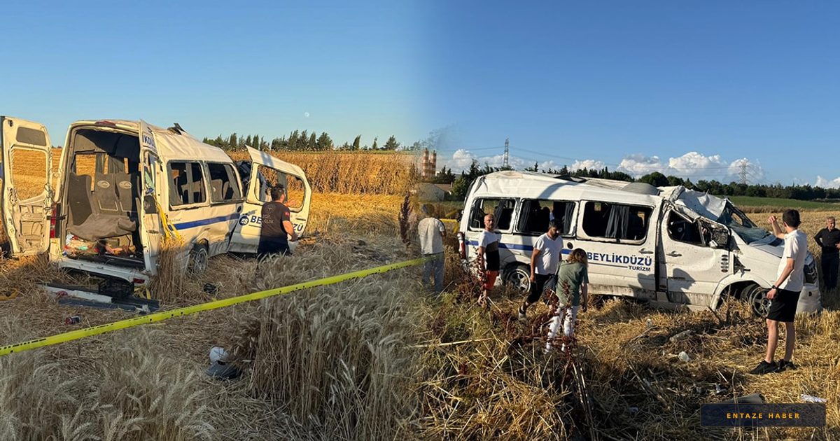 Silivri'de Kan Donduran Kaza: Minibüs Devrildi, 2 Ölü 10 Yaralı