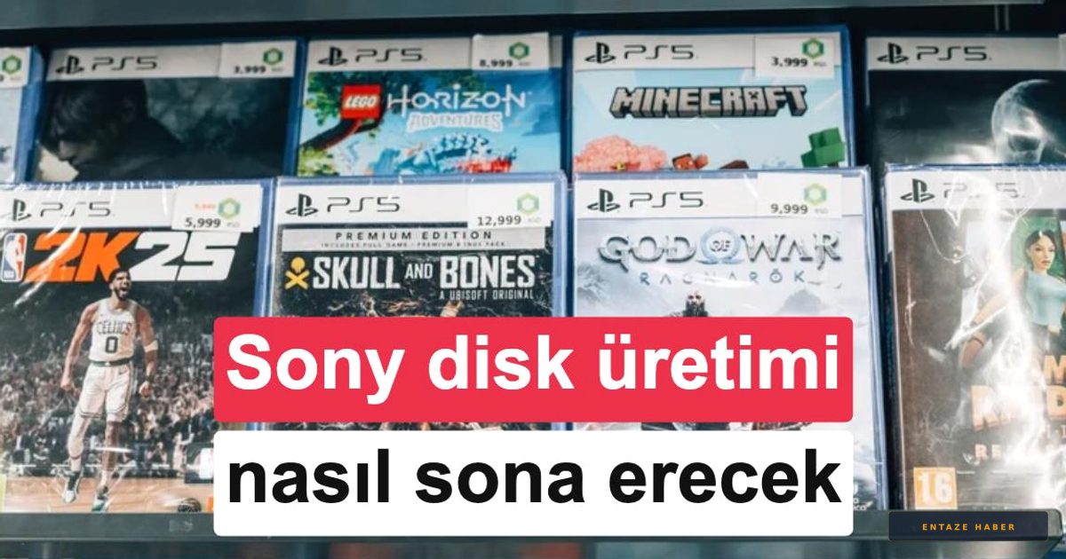 Sony'den Disk Kararı: Fiziksel Oyun Dönemi Tamamen Bitmiyor!