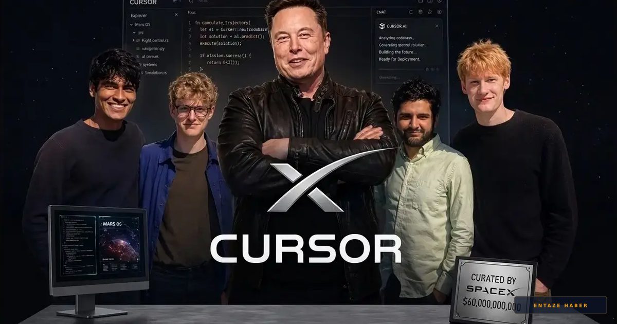 Elon Musk'tan Dev Hamle: SpaceX 60 Milyar Dolara Cursor'ı Satın Alıyor!