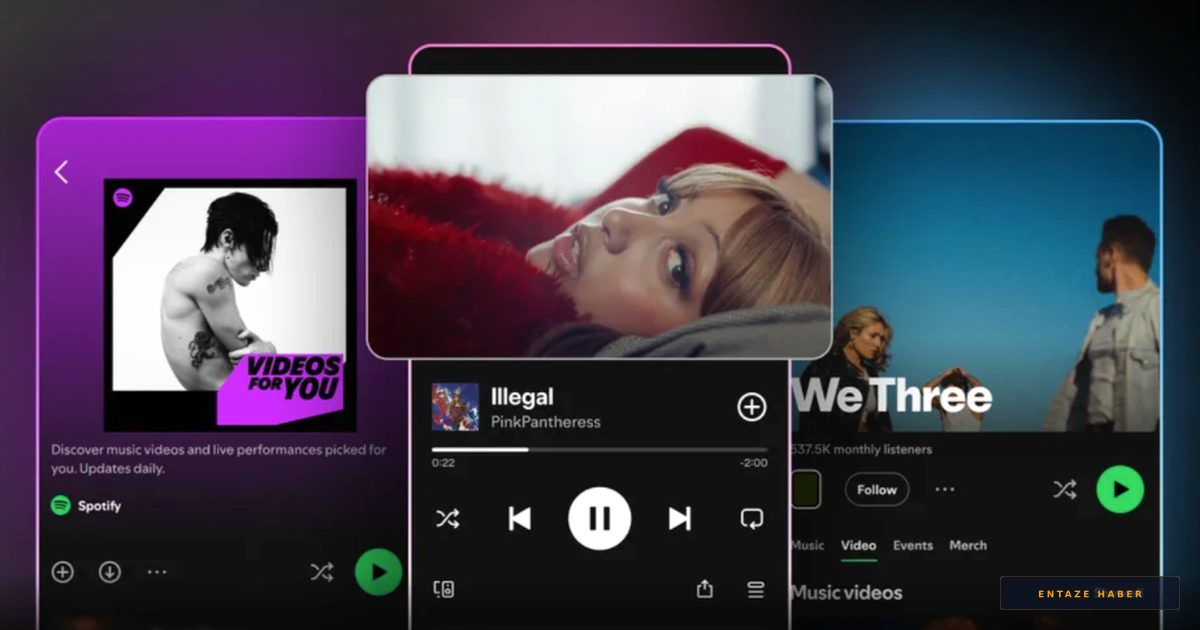 Spotify YouTube'a Meydan Okuyor: Müzik Dünyasında Video Devrimi Başladı