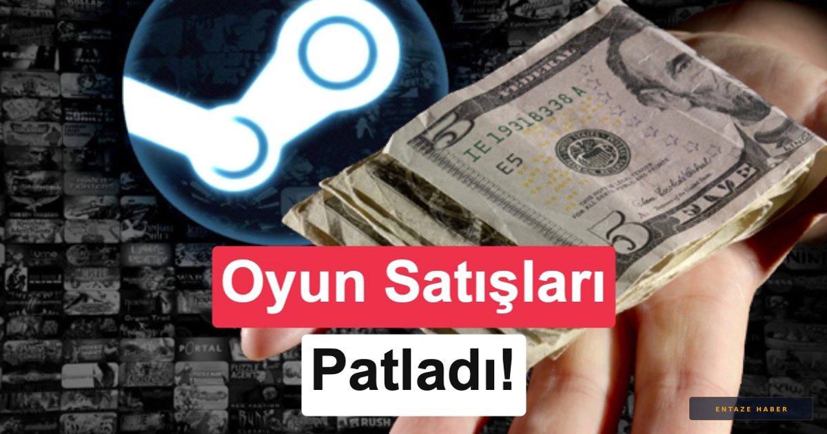 Steam'de Tarihi Zirve: 6 Ayda 11 Milyar Dolarlık Oyun Satışı!