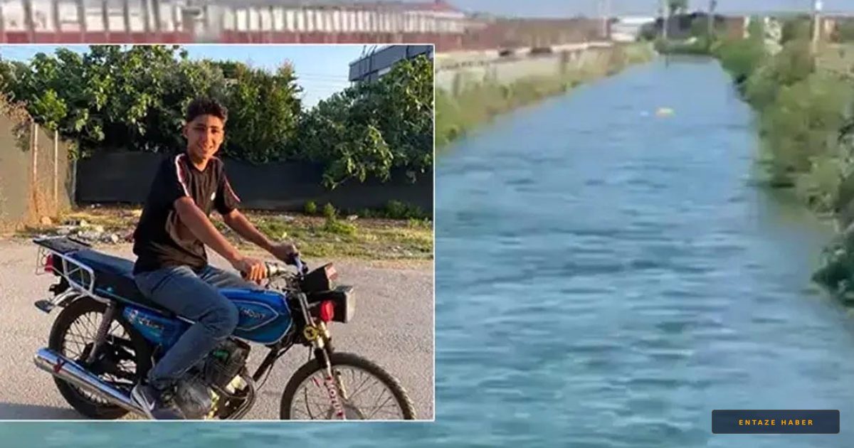 Adana'da Korkunç Ölüm: Sulama Kanalına Giren 15 Yaşındaki Harun Dalçek Can Verdi