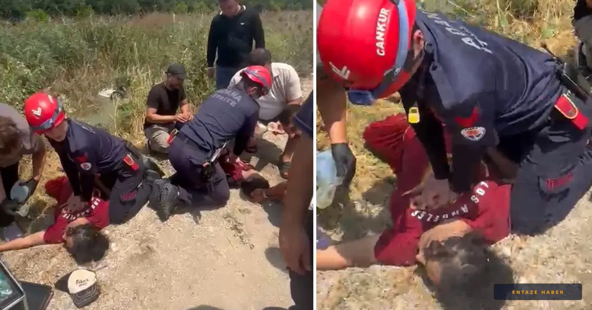 Adana'da Sulama Kanalına Uçan Araçta Mucize Kurtuluş: İki Kadın Hayata Döndürüldü