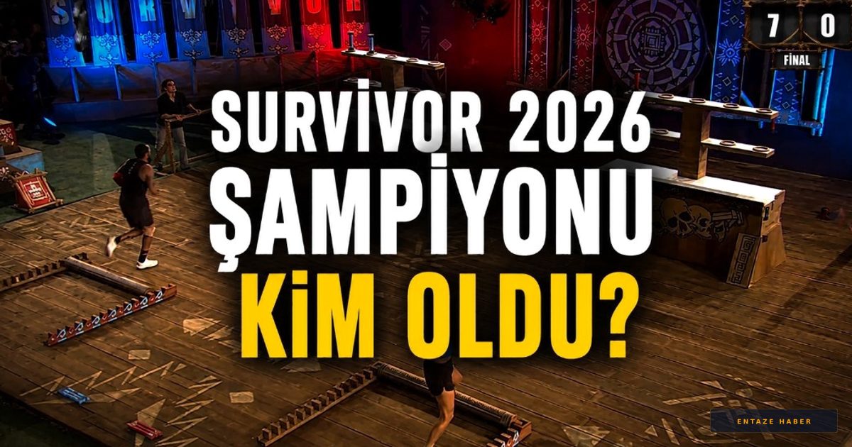 Survivor 2026'da Büyük Final: Şampiyonluk Kupası Mert Nobre'nin Oldu!