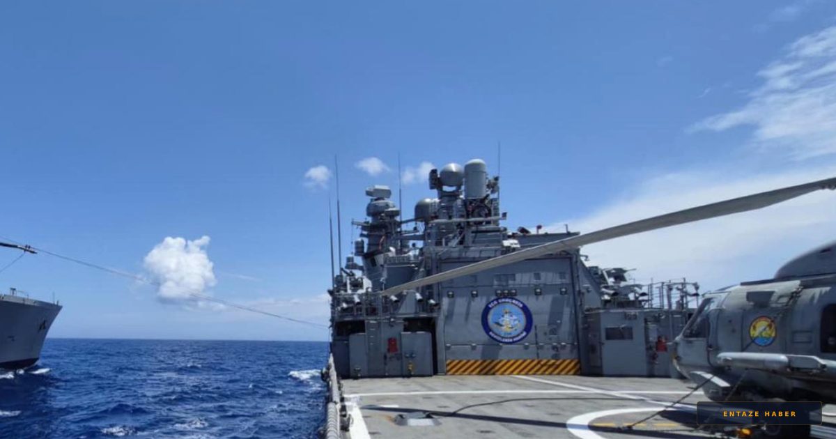 Mavi Vatan'ın Gücü Okyanusa Açıldı: TCG Oruçreis Dev Tatbikatta