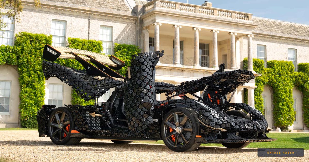 LEGO'dan İmkansız Mühendislik: Gerçek Boyutlu ve Sürülebilir Koenigsegg Jesko Absolut