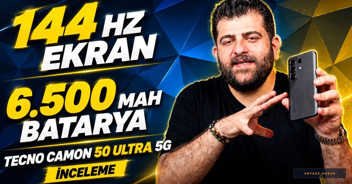 Tecno Camon 50 Ultra 5G İncelemesi: Dayanıklılık ve Yapay Zeka Bir Arada