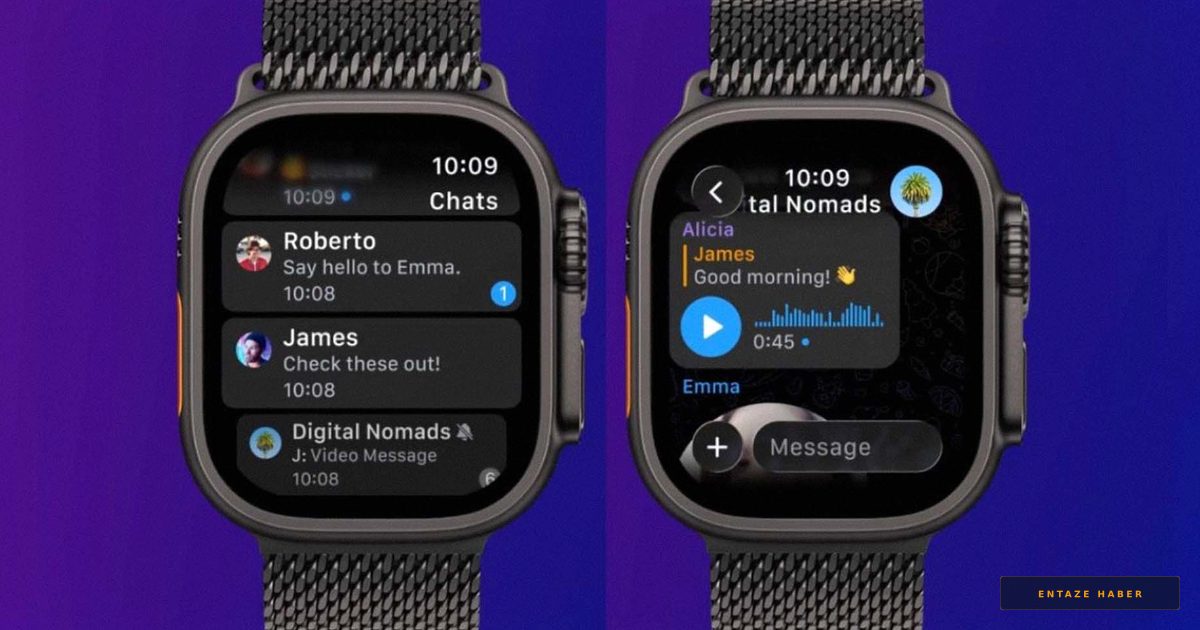 Telegram'dan Apple Watch Atağı: Bileğinizdeki Mesajlaşma Deneyimi Yenilendi