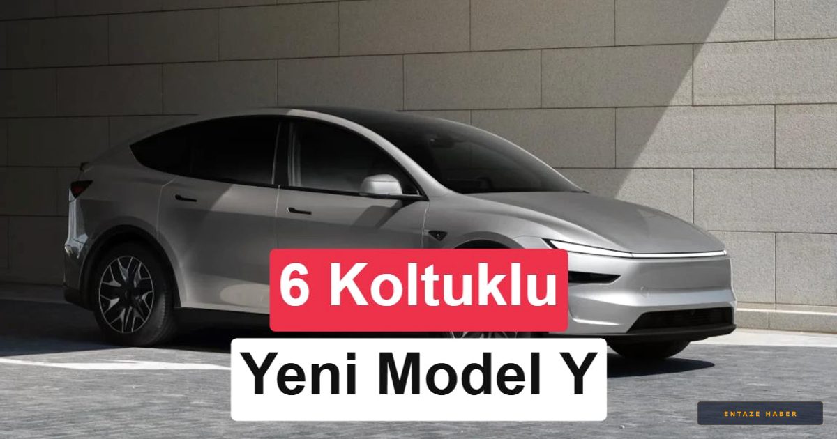 Tesla'dan Aileler İçin Devrim: 6 Koltuklu Uzun Model Y Sahneye Çıktı