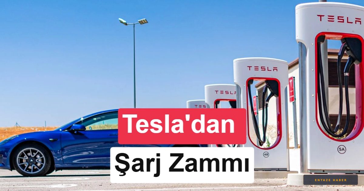 Tesla Türkiye'de Şarj Ücretlerini Güncelledi: İşte Yeni Supercharger Tarifesi