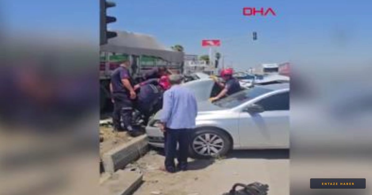 Ceyhan’da Korkunç Kaza: TIR İki Otomobili Biçti, 5 Kişi Hastanelik Oldu