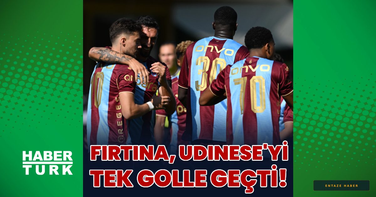 Trabzonspor Avusturya'da Şeytanın Bacağını Kırdı: Udinese Karşısında İlk Galibiyet!