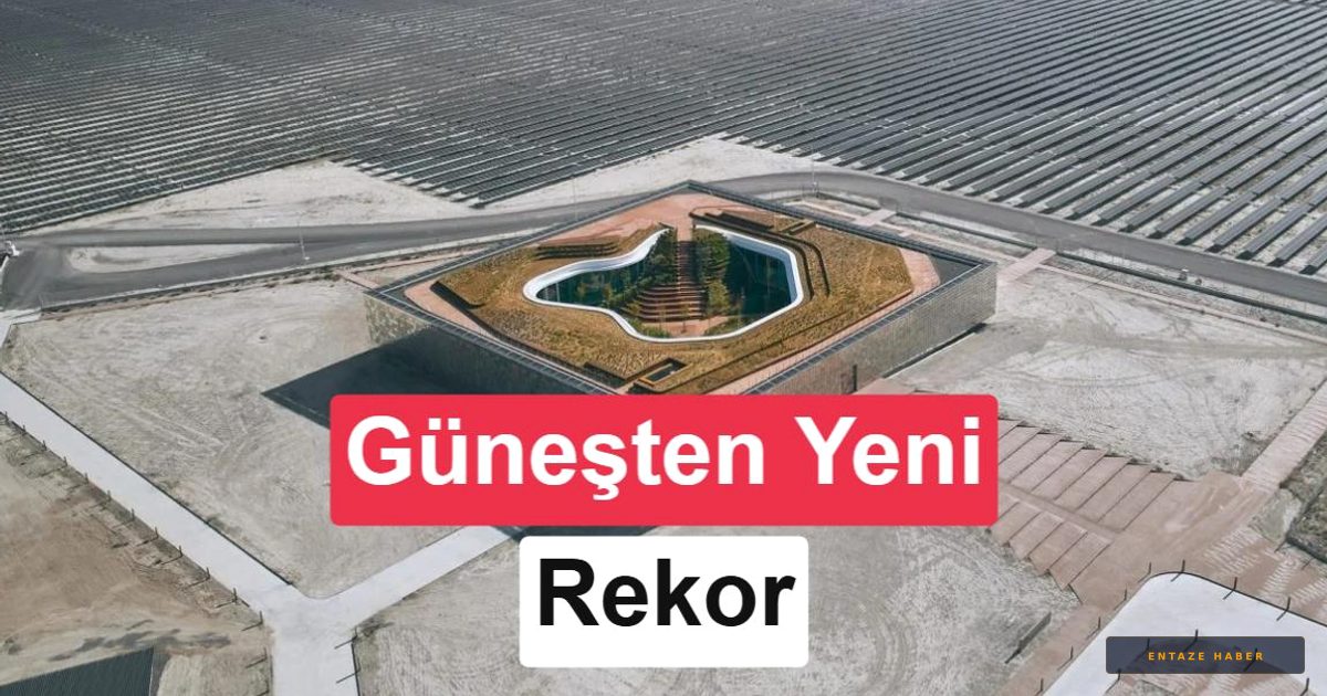 Türkiye Güneş Enerjisinde Rekor Tazeledi: Şebekeye Dev Destek