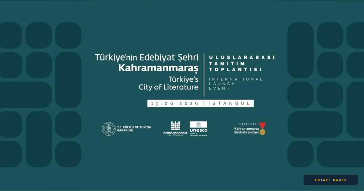 Edebiyatın Başkenti İstanbul’a Taşınıyor: Kahramanmaraş UNESCO Unvanını Tanıtacak