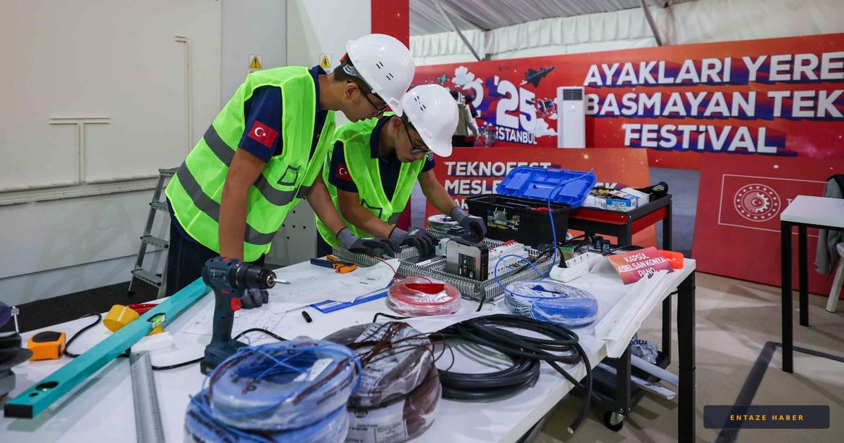 TEKNOFEST Sahnesinde Geleceğin Ustaları Yarışıyor: Türkiye'nin Mesleki Yetenekleri Zirveye Çıkıyor!