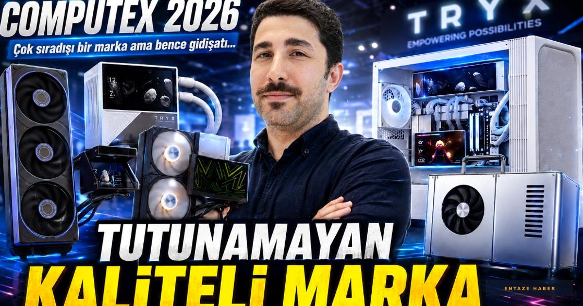 Computex 2026'da Teknoloji Fırtınası: MSI'ın Güç Gösterisi ve Tryx'in Fütüristik Tasarımları