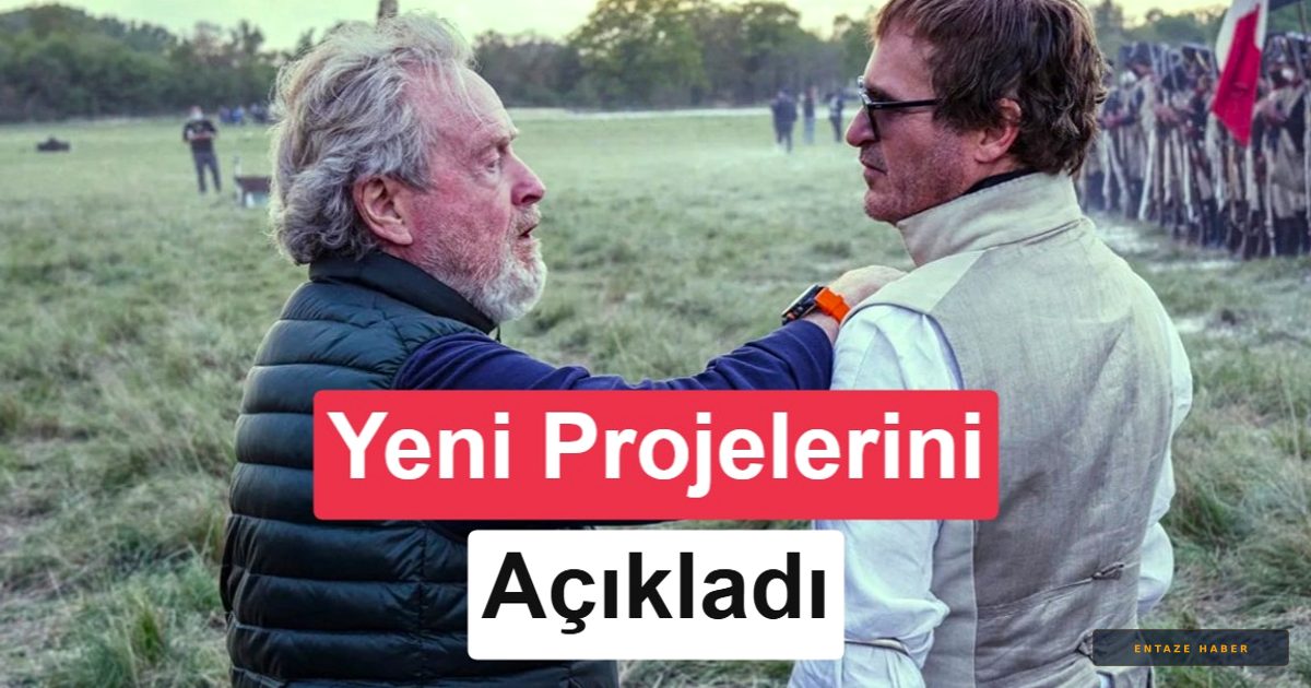 Efsane Yönetmen Ridley Scott'tan Üç Yeni Proje: Korsanlar, Savaş ve Vahşi Batı