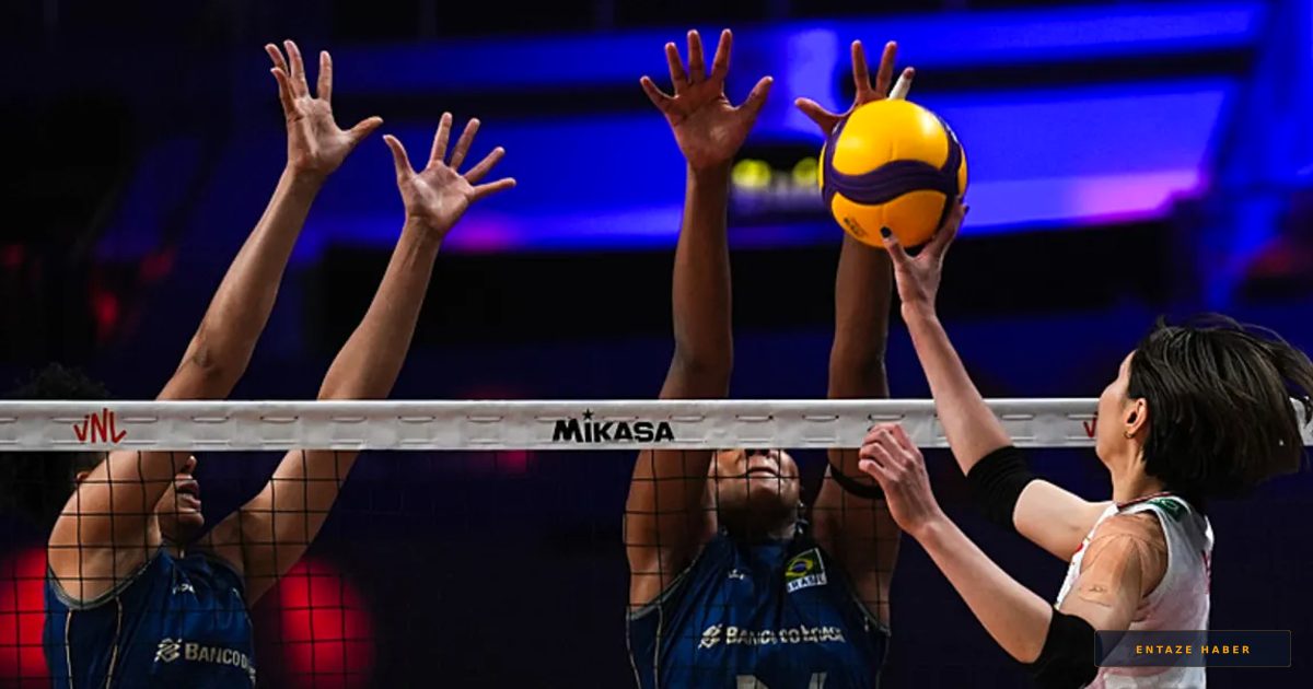 Brezilya'dan İtalya'ya Gözdağı: VNL'de Yarı Finalin Adı Kondu