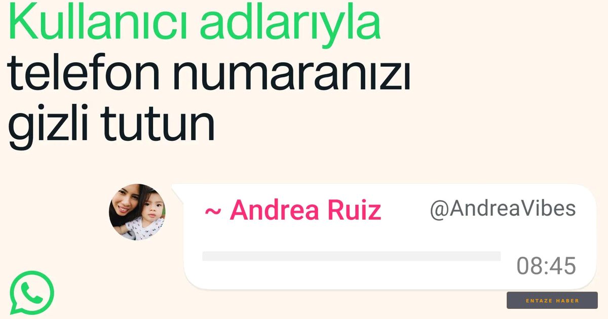 WhatsApp'ta Numara Devri Bitiyor: Kullanıcı Adı Dönemi Başlıyor