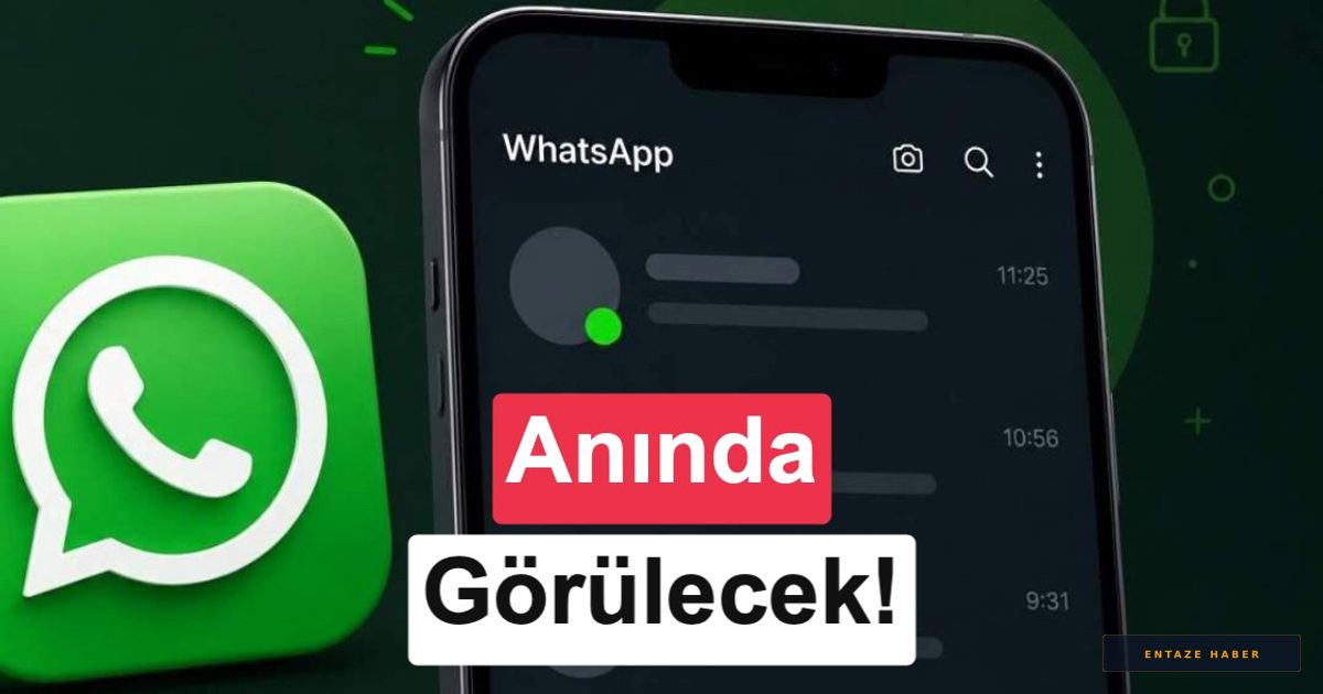WhatsApp'ta Yeşil Nokta Dönemi: Çevrimiçi Olma Durumu Artık Çok Daha Belirgin