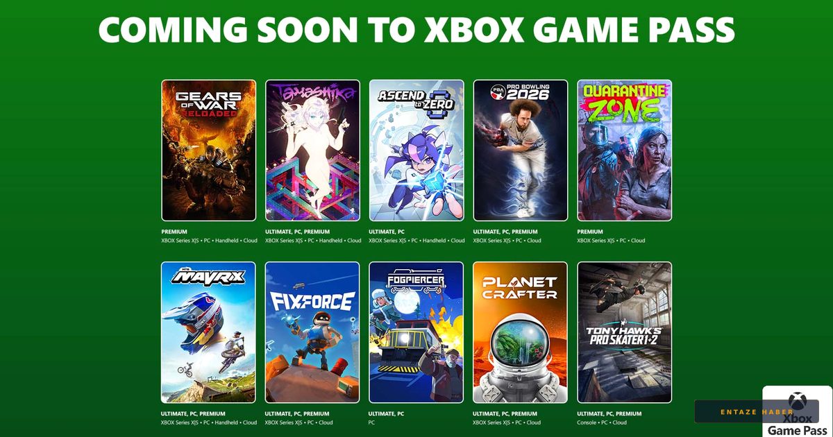 Xbox Game Pass Temmuz Listesi Şenlendi: İşte Gelecek Oyunlar ve Takvim