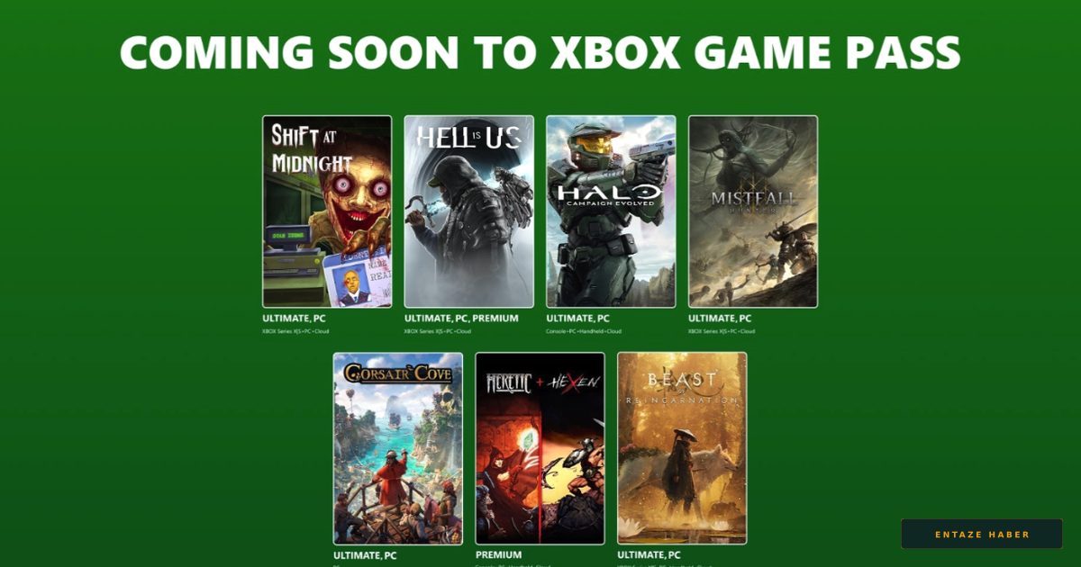 Xbox Game Pass Temmuz Sonu Takvimi: 7 Yeni Oyun Geliyor, 8 Yapım Veda Ediyor
