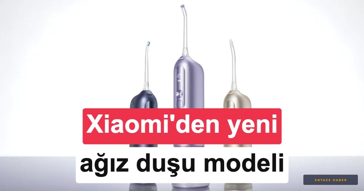 Xiaomi'den Ağız Sağlığında Devrim: Mijia Smart Water Flosser Pro Tanıtıldı