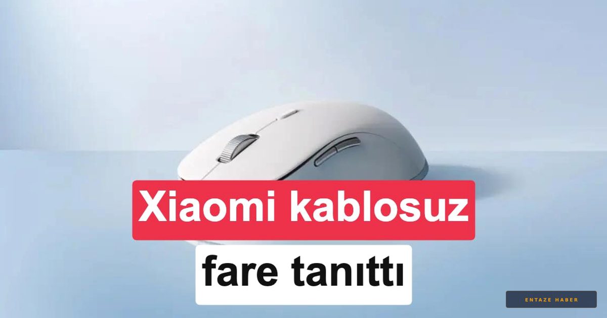 Xiaomi'den Ofis Konforunu Zirveye Taşıyan Yeni Kablosuz Fare: Wireless Mouse 4 Pro