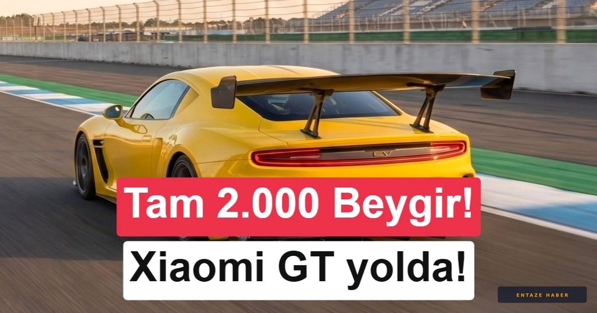 Xiaomi'den Pistlere Meydan Okuyan Hamle: 2.054 Beygirlik Gizemli Canavar Sızdı