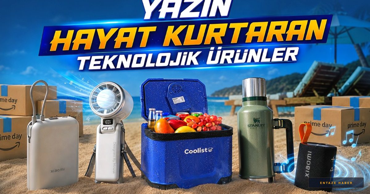 Sıcak Yaz Günlerini Konfora Dönüştüren 5 Teknoloji Harikası: Prime Day Fırsatları!