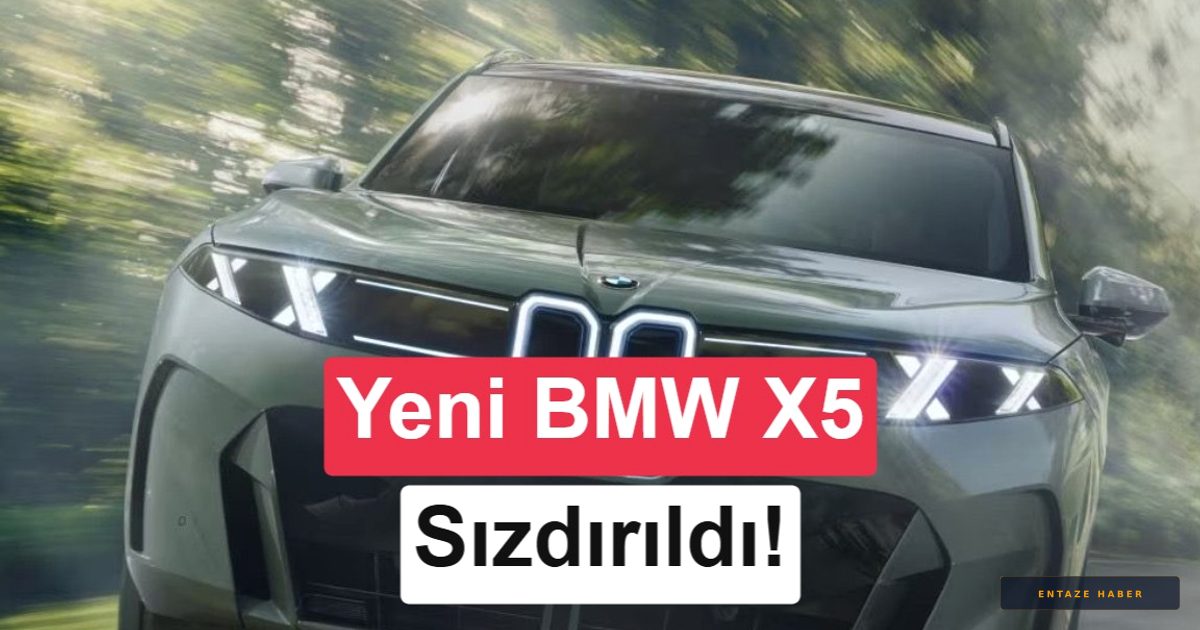BMW X5'in 5. Nesli Sızdı: İşte Neue Klasse Tasarım Dili ve Çarpıcı Özellikleri