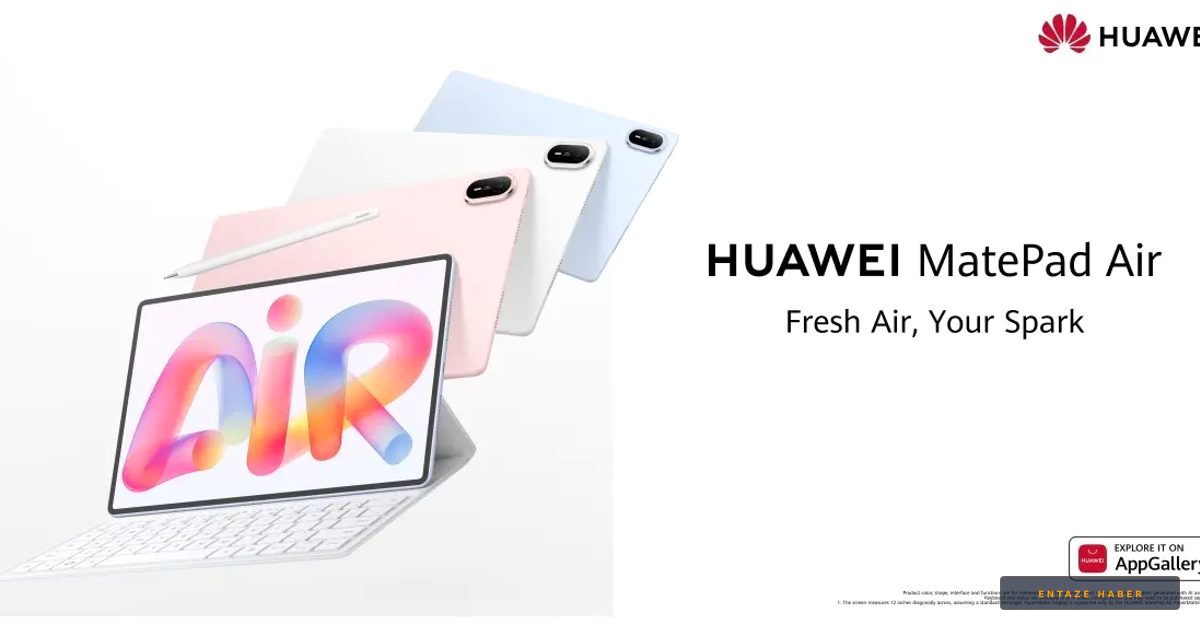 Huawei'den Teknoloji ve Şıklığı Birleştiren Hamle: FreeClip 2 S ve Yeni MatePad Air (2026) Tanıtıldı