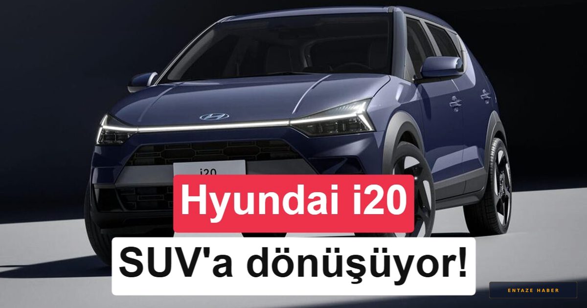 Hyundai i20'de Yeni Dönem: Crossover Esintili Tasarım ve Devrimsel Kabin!
