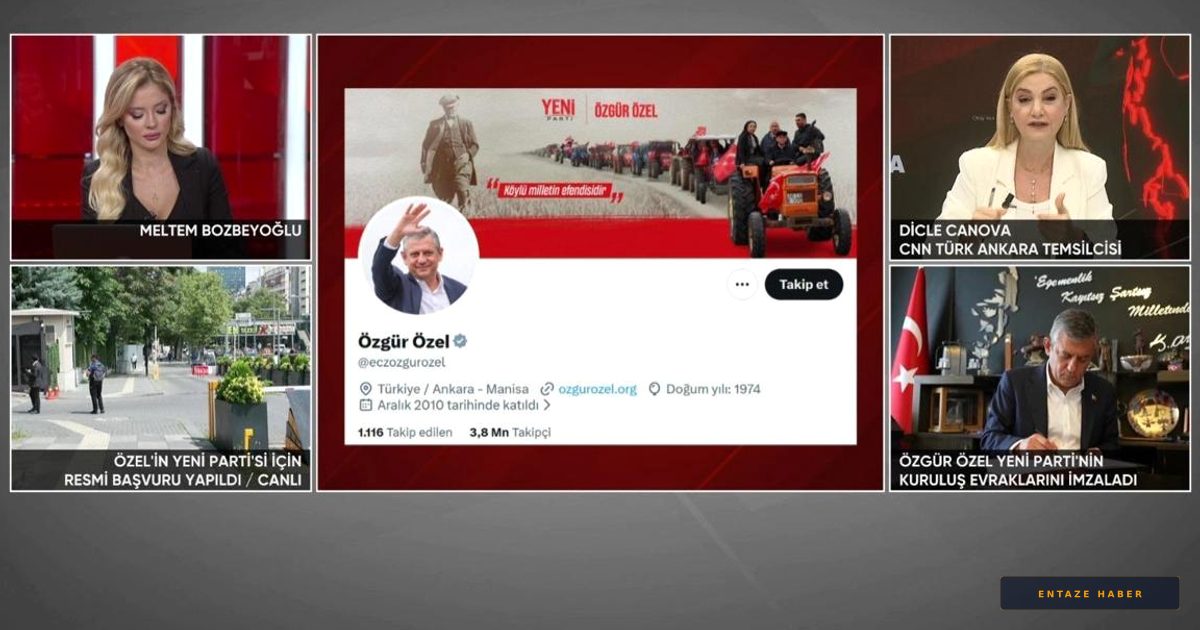 Siyasette Deprem: Özgür Özel 91 Vekille CHP'den Ayrıldı, TBMM'de Dengeler Değişti