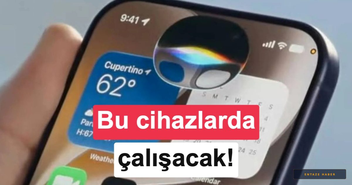 Apple'ın Yapay Zeka Devrimi Başlıyor: Siri AI Hangi Cihazlarda Çalışacak?