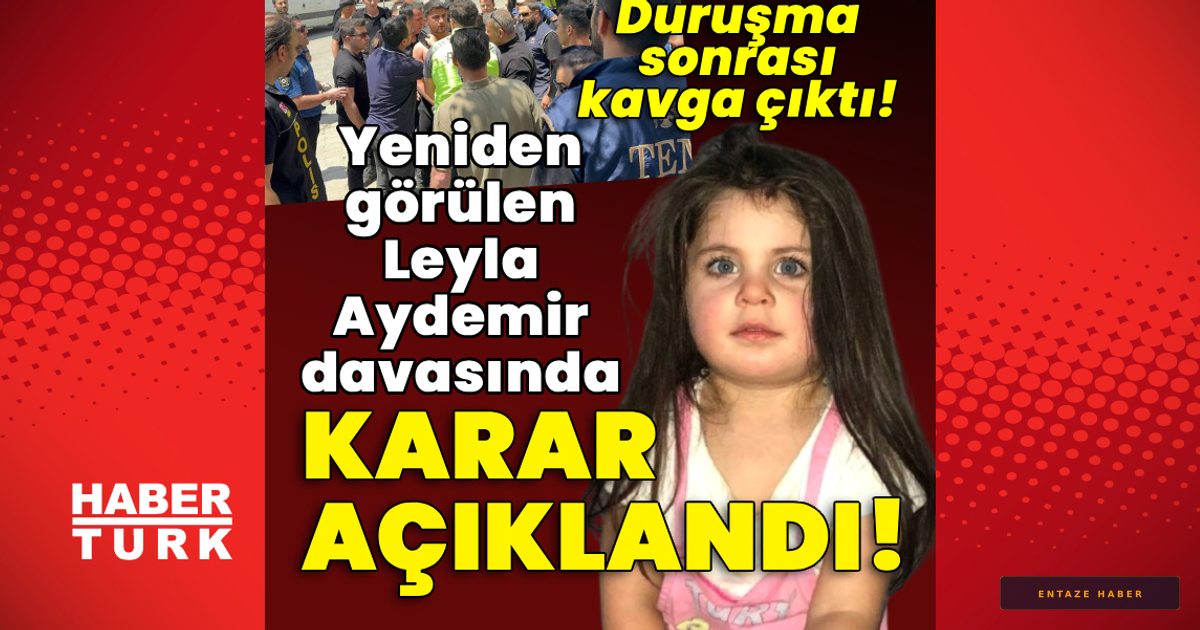Leyla Aydemir Davasında Karar: Amca Yusuf Aydemir'e Ağırlaştırılmış Müebbet!