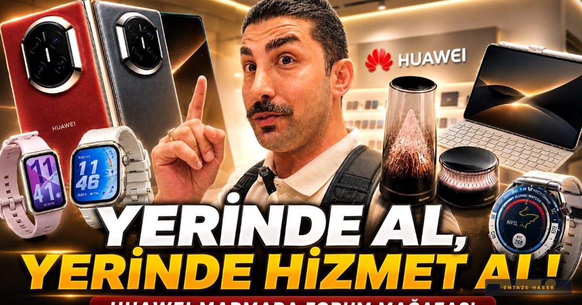 Huawei Marmara Forum Mağazası: Teknoloji Tutkunlarını Neler Bekliyor?