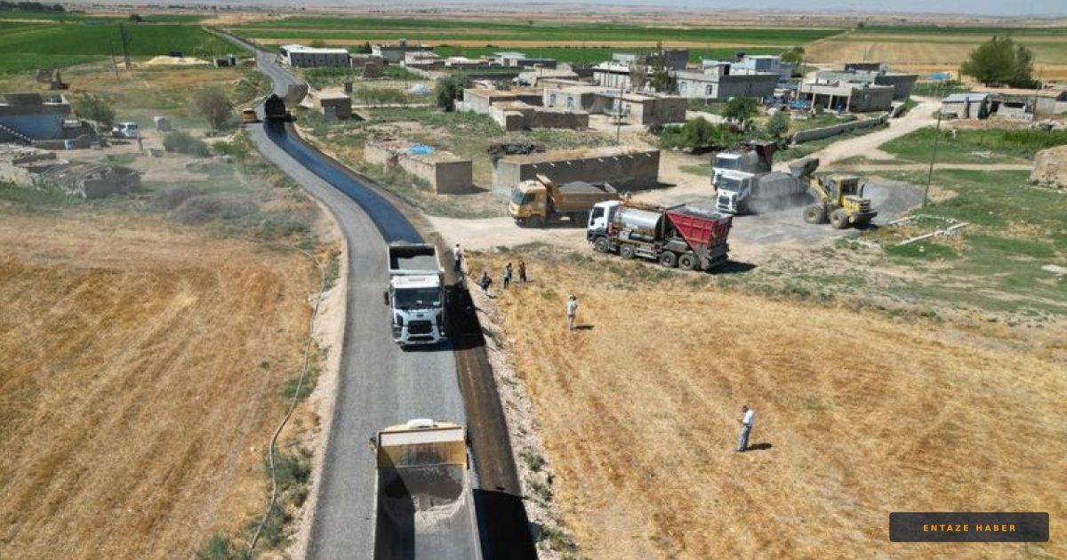 Suruç’un Sınır Hattında 50 Yıllık Özlem Bitti: Yollar Asfaltla Buluştu
