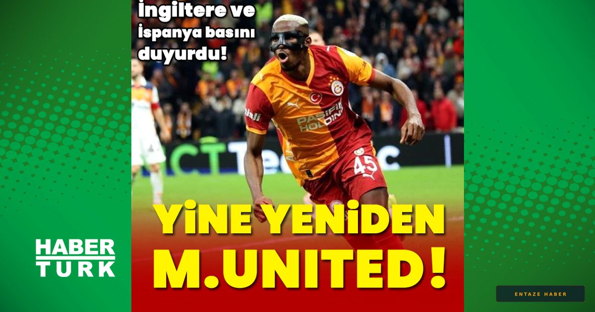 Manchester United'dan Victor Osimhen İçin Dev Operasyon: Galatasaray'ın Yıldızı İngiltere Yolcusu mu?